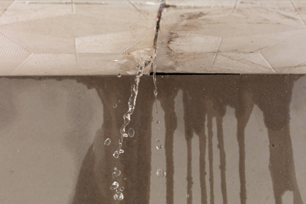 Professional Burst Pipe Cleanup technician working in Wheatland, ND